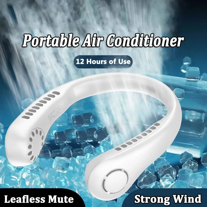 Portable Hanging Neck Fan