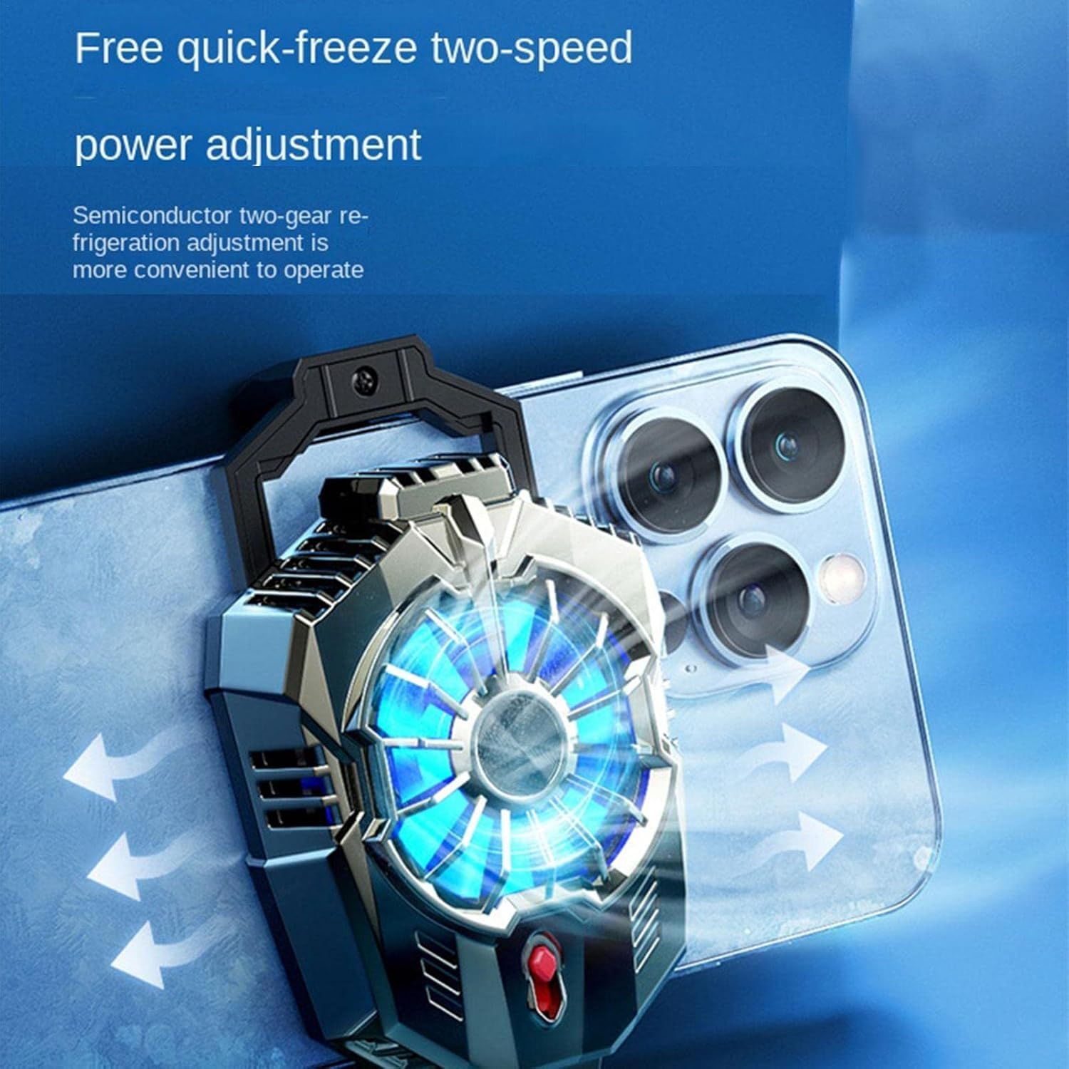 Portable Mobile Phone Quiet Cooling Fan